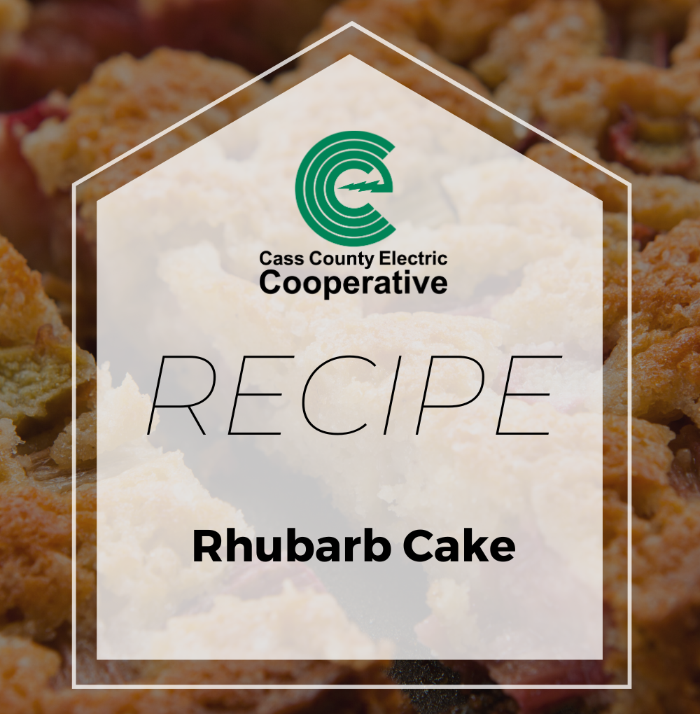 Rhubarb Cake