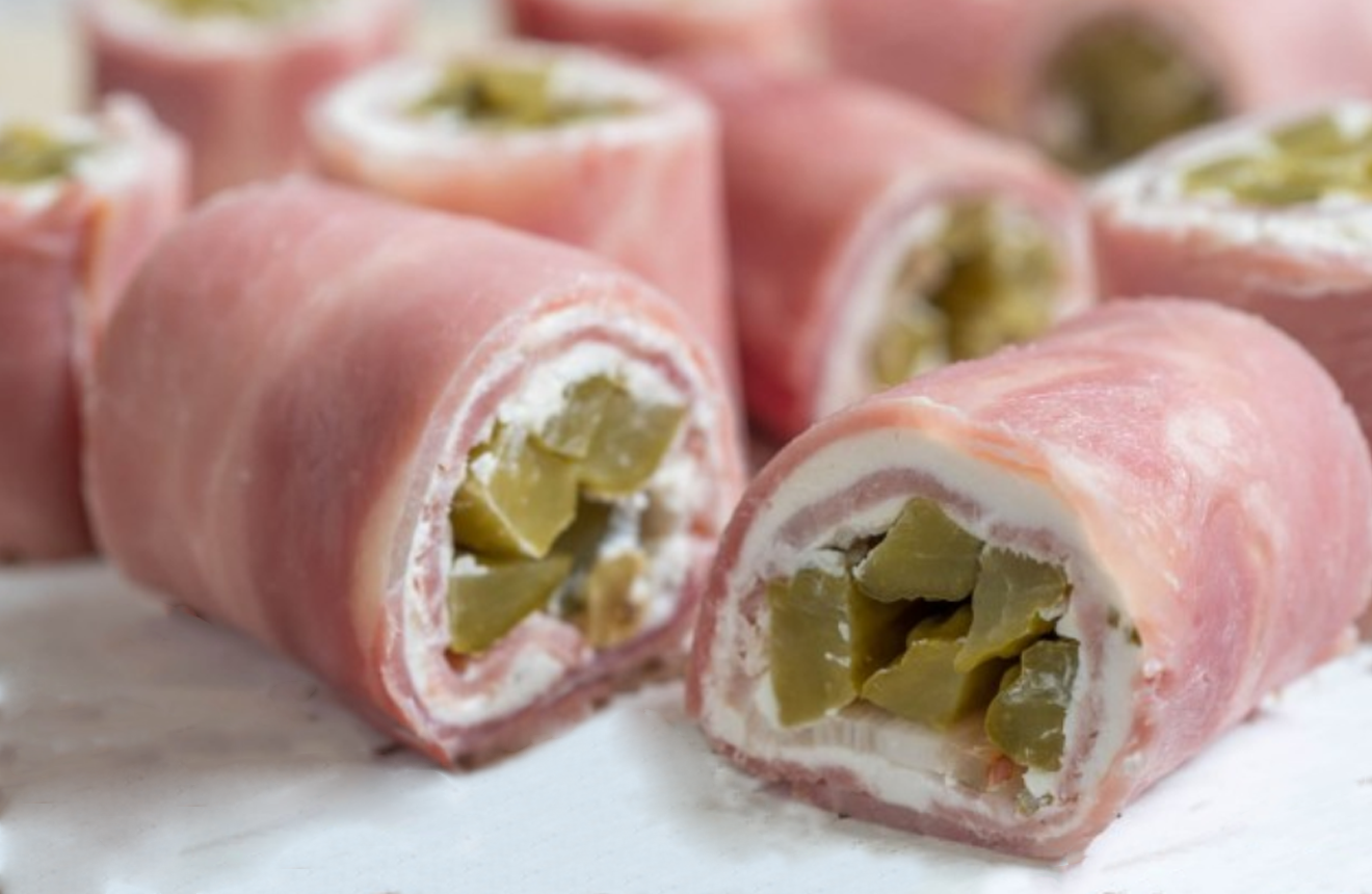 Ham Pickle roll ups